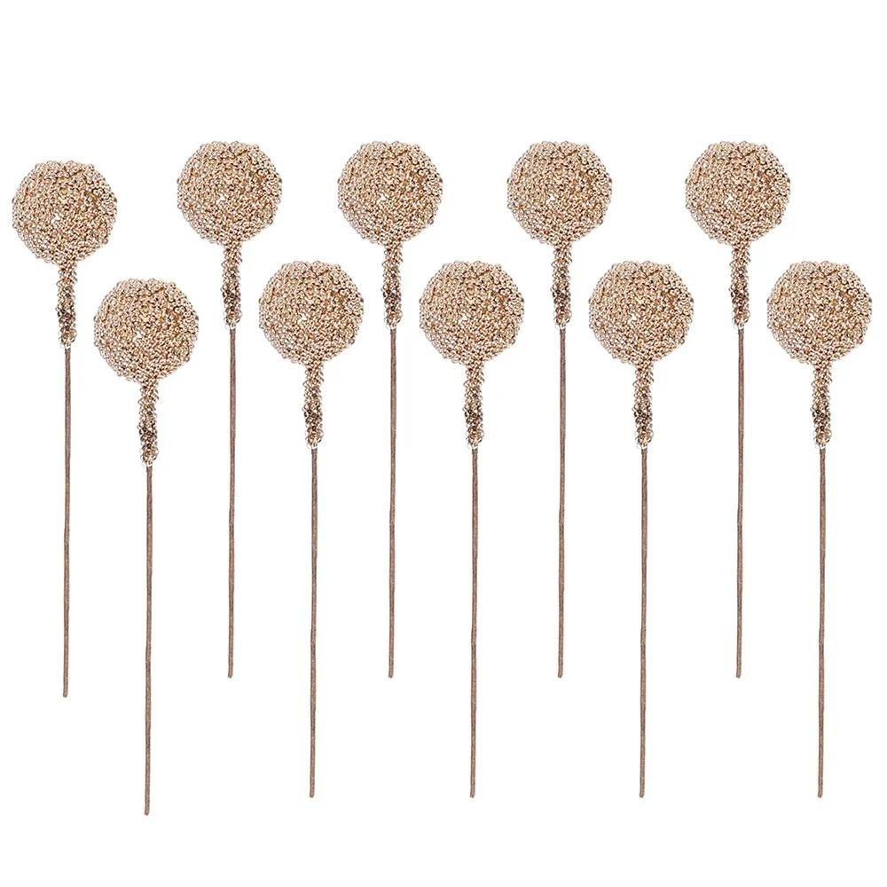 50Pcs Christmas Decoration Berry Christmas Tree Ornament for Home Room Decor Xmas New Year 2025 DIY Craft Gift Garland Accessory