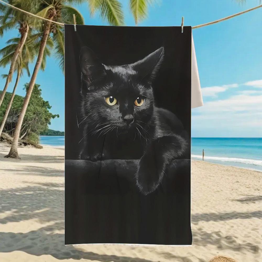 2026 Mermaid Tail Beach Towel Printed Towel Seaside Vacation Absorbent Beach Towel