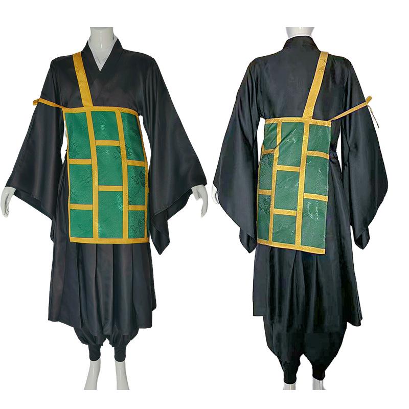 Jujutsu Kaisen Geto Suguru Costume Cosplay Nero e Blu Set per Performance Teatrale Anime