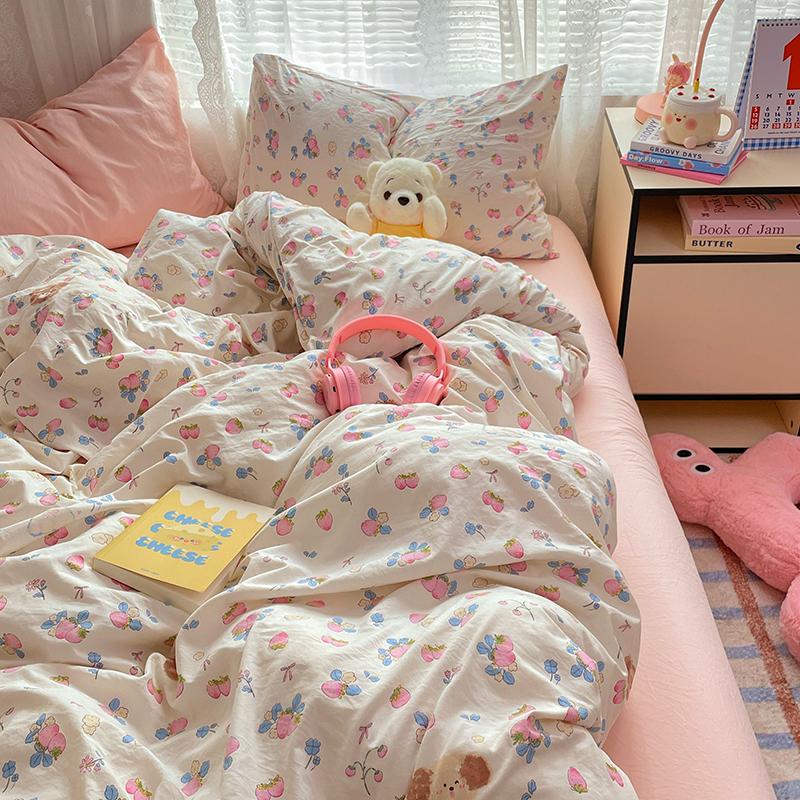 

Comforter Cartoon Panda Cute Animal Queen Reversible Comforter Set Childrents Teenagers Room Single Bedding 3 Pieces Comforter (quilt)-EU Single(135*200cm)3pcs
