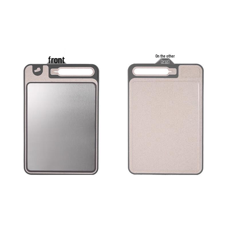 ZISIZ Stainless Steel Multi-functional Defrosting & Chopping Board