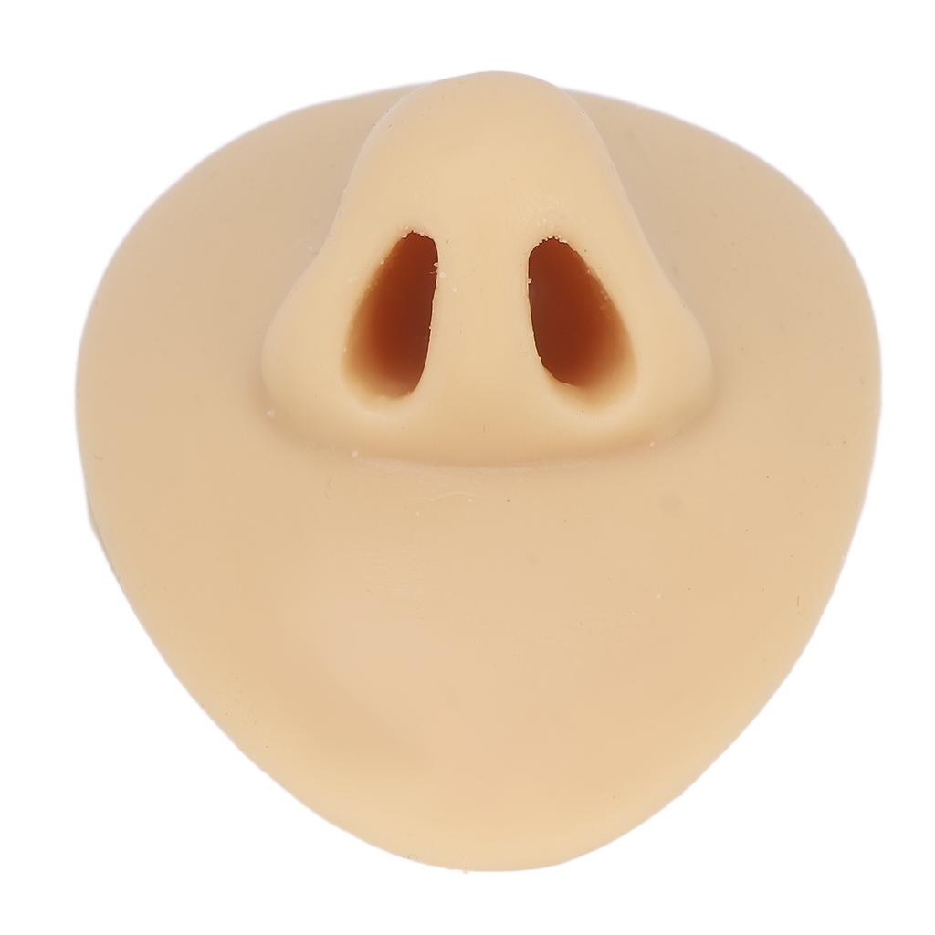 Simulation Nose Model Soft Silicone Flexible Human Nose Acupuncture Teaching Display Tool