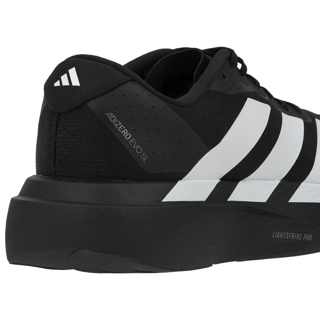 adidas Adizero Evo SL Siyah Beyaz Erkek Spor Ayakkabı Core-Siyah Bulut-Beyaz JP7149