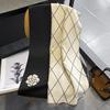 High End Small Fragrance Camellia Imitation Cashmere Scarf Dual Use Winter New Thickened Cold Proof Warm Scarf