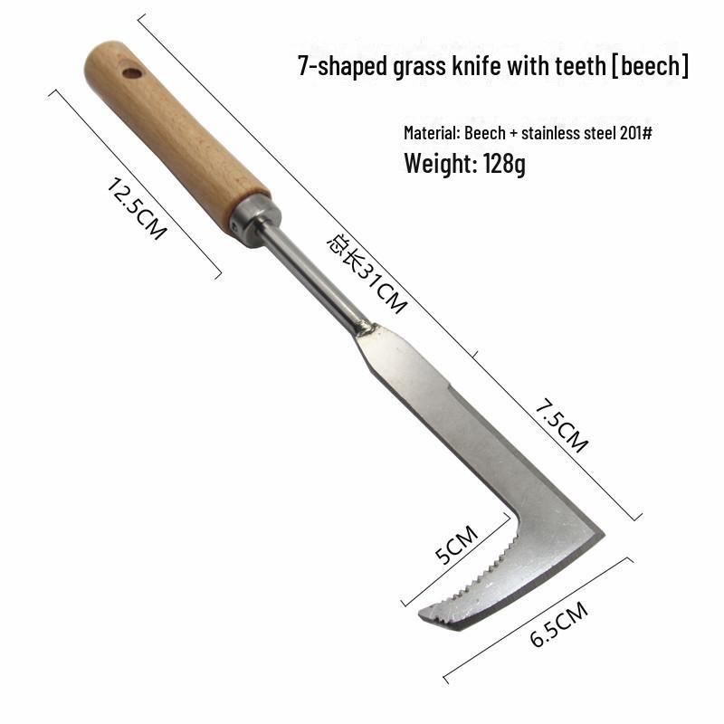 Multi-Function Weed Removal Tool – Stone Gap Cleaner & Outdoor Grass Hook