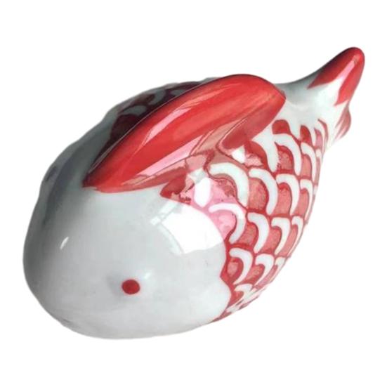 Ceramic Tea Pet Ornament Mini Fish Duck Crab Figurine Statue Sculpture Kung Fu Tea Tray Home Office Desktop Decoration Tea Lover Gift