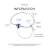 New 925 Silver Heart Shaped Earth Bracelet For Women Fashion Birthday Jewelry Gift