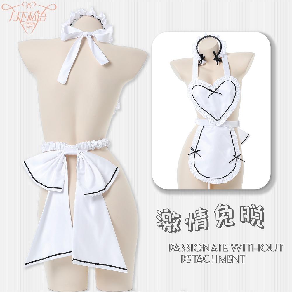 Original Love Maid Sex Seduction Outfit Underwear Sexy No-take Robe Uniform Perverted Training Sm Queen Pajamas
