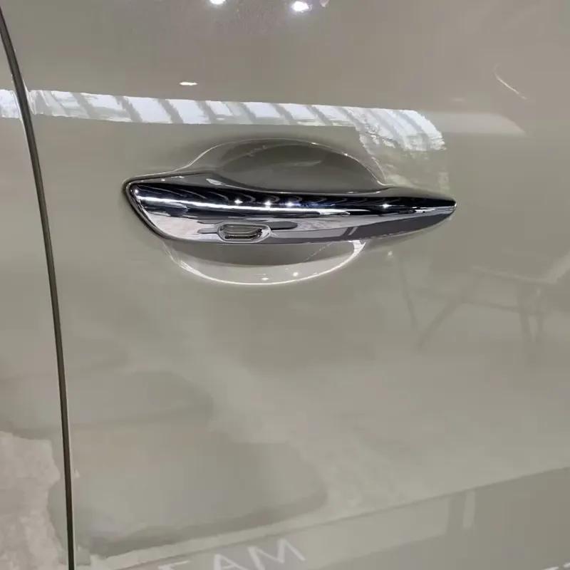Door Handle Cover For Mazda CX60 CX-60 2024 2025 Car Door External Handle Styling Protection Frame Accessories Trim Sticker