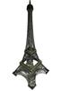 Natura Style Eiffel Tower Iron Monument, European-Style Object for Home Decor (38cm, Bronze)