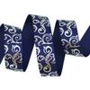 (10 yards/lot) 25mm White Silver Hot stamping grosgrain ribbon gift wedding ribbons