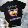 Celebrate Neurodiversity Autism ADHD Awareness Butterfly Unisex Youth T-shirt