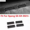4 Stück Lüftungsgitter-Abdeckung mit Schutzrahmen für die Klimaanlage unter dem Sitz, Innenzubehör für Xpeng G6 G9 2024 2025