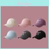 Trendy Korean Bowknot Baseball Cap For Women Charming Soft Brim Hat M Size