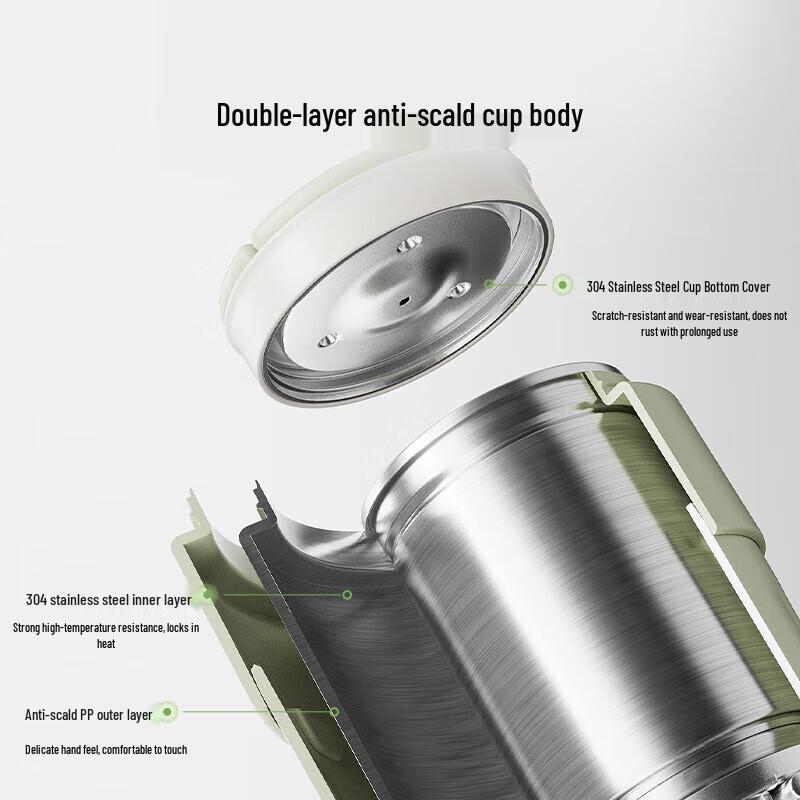 Bear Portable Electric Travel Kettle 0.3L CN plug (adapter included)
