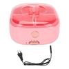 Wax Heating Machine Clear Cover Temperature Control Soft Silicone Wax Heater Pot EU Plug 220?250V