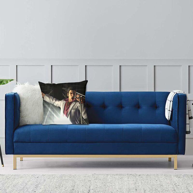 Yakuza Japan Square Pillowcover Home Decor Cushions Throw Pillow For Living Room Double-Sided Printing