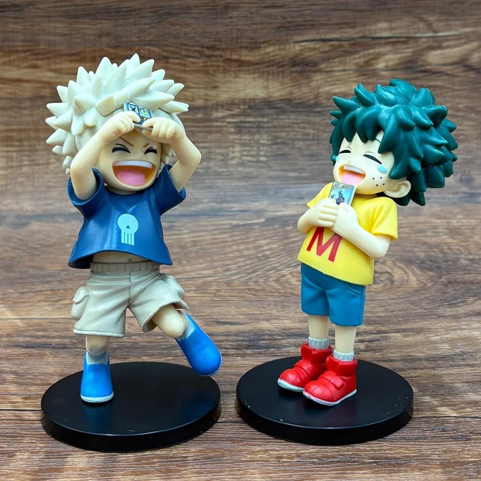 In Stock Gift My Hero Academia Childhood Izuku Midoriya Katsuki Bakugo Figure Model Decoration Doll Poseable Articulated Scale Detailed Movable