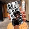Eren Yeager Attack On Titan Phone Case Carcasa Funda For iPhone 17 Pro Max 17 Air 16 15 14 13 Pro Max 15 16 Pro 15Plus Case
