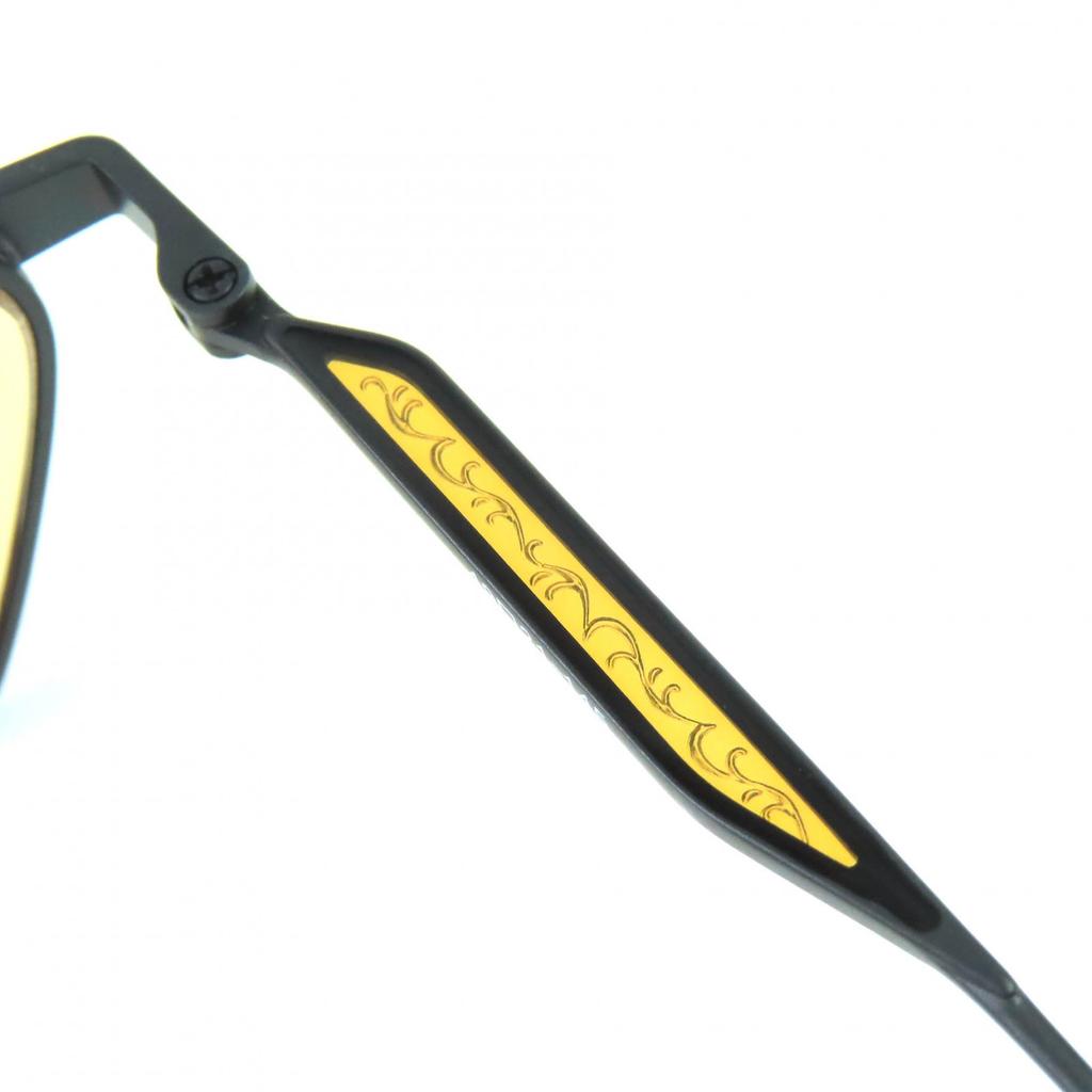 Pristine MATSUDA sunglasses Geometric Frame Eyewear Black mens M3138 Used