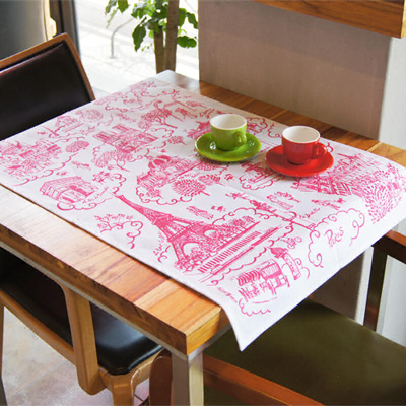 

Multipurpose Paris table cloth