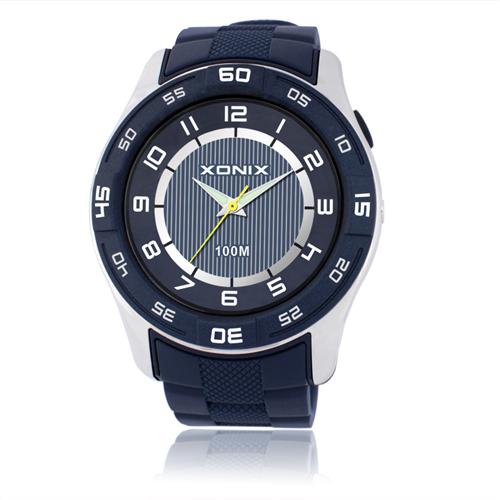 XONIX Fashion Men Sports Quartz Watches Waterproof 100m Outdoor Fun Watch Swimming Diving Luminous Watch Retro Relogio Masculino