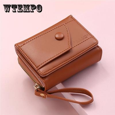 Damen Geldbörse Neue Kurze Damen Reißverschluss Geldbörse Null Geldbörse Studentin Pu Geldbörse Handtasche