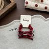 Korean Retro Plaid Bow Hairpin Hairpin Ins Basic All-match Girls Do Not Hurt Their Hair Side Bangs Hairpin