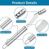 Stainless Steel Chili Seed Remover Sharp Rotating Serrations Green Pepper Core Removed Household Kitchen Tools