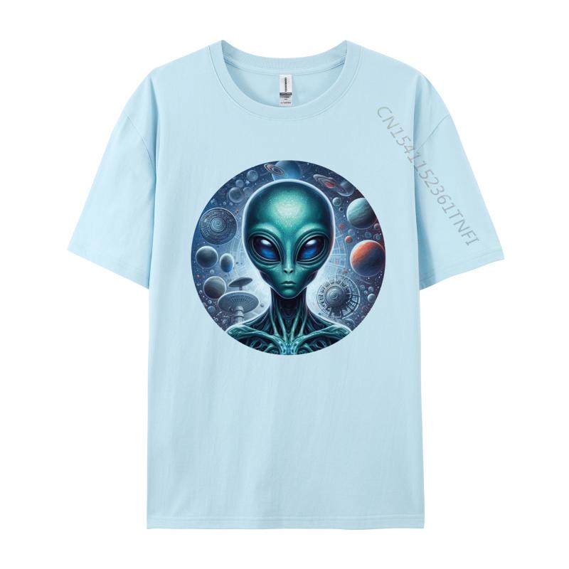 Alien In Space Tshirts Vintage Shirts For Unisex Cotton Tops T Shirt Retro SciFi Horror Unisex Classic Tshirt