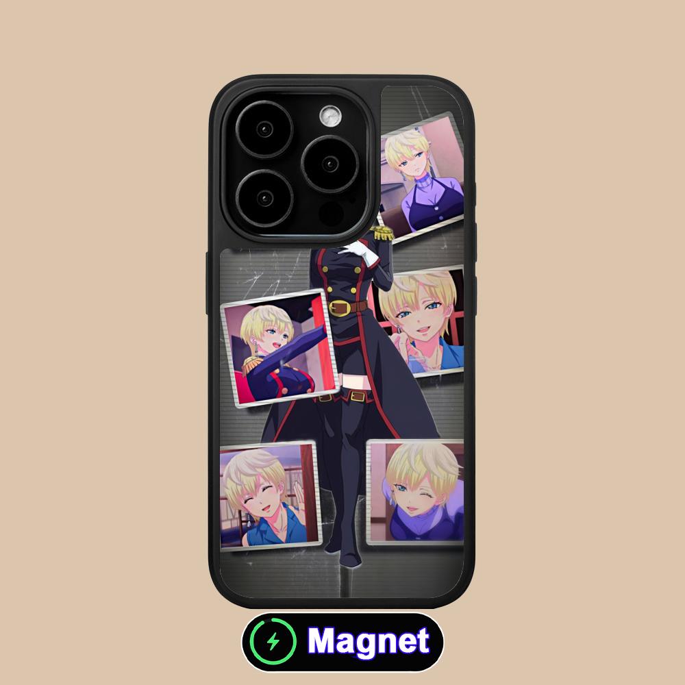 

Mato seihei no slave Tenka Izumo Матовая поверхность Чехол для мобильного телефона Magsafe для iPhone 17 16 15 14 13 12 11 Air Pro Max Plus iPhone 11