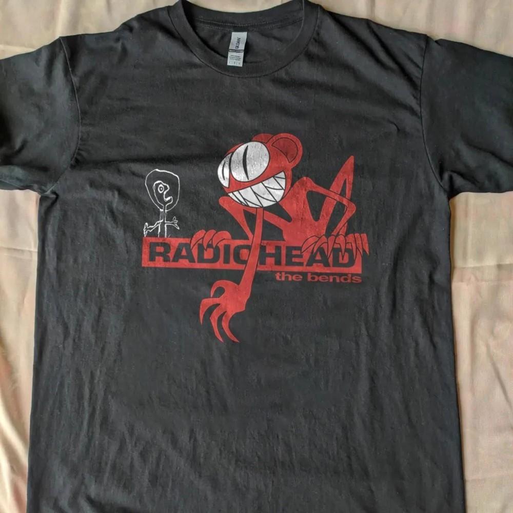 Radiohead Band Shirt, Radiohead The Bends Basic Black Unisex Shirt Unisex T-Shirt XXXXL