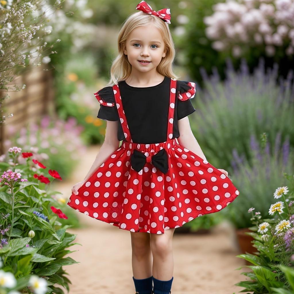 Fantasia Cosplay de Rato Joyasslly com Conjunto de Shorts e Cabelo Perfeita para Parque de Diversões de Princesa e Perfeita para o Dia a Dia e Apresentações Meninas,