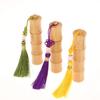 Flacone Roll-On in Bambù da 10 ml Tubo Vuoto Sfera Metallica Rullante Flaconi Ricaricabili Con Nappa Profumo Fai-da-te Lipgloss Contenitori Manuali