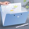 Simple Document Bag Multifunctional Test Paper Storage Booklet  Office Student Supplies