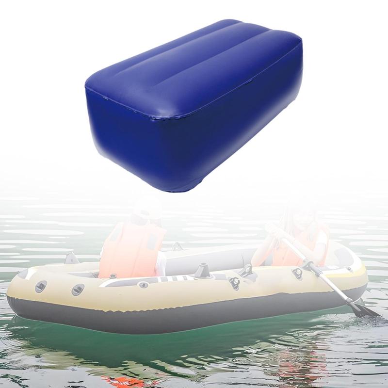 Coussin de siège de kayak de remplacement Gonflable PVC Épaissi Coussin de bateau Antidérapant Support pour le camping et l'extérieur