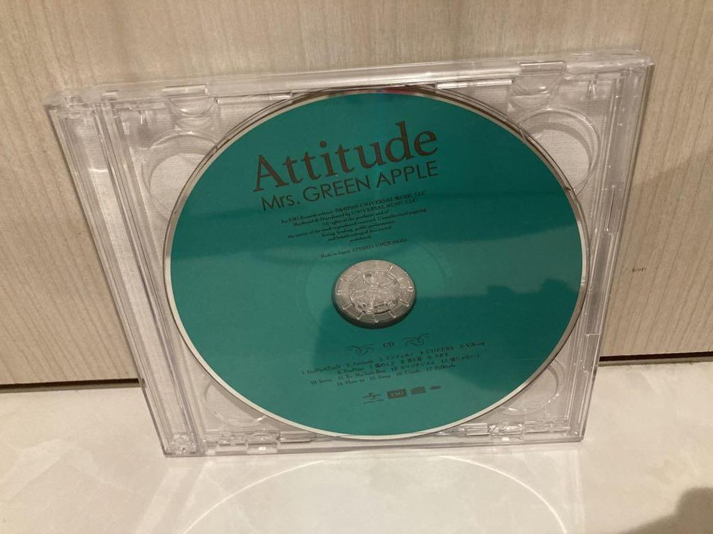 [USED] Mrs. GREEN APPLE Attitude First Press Limited Edition