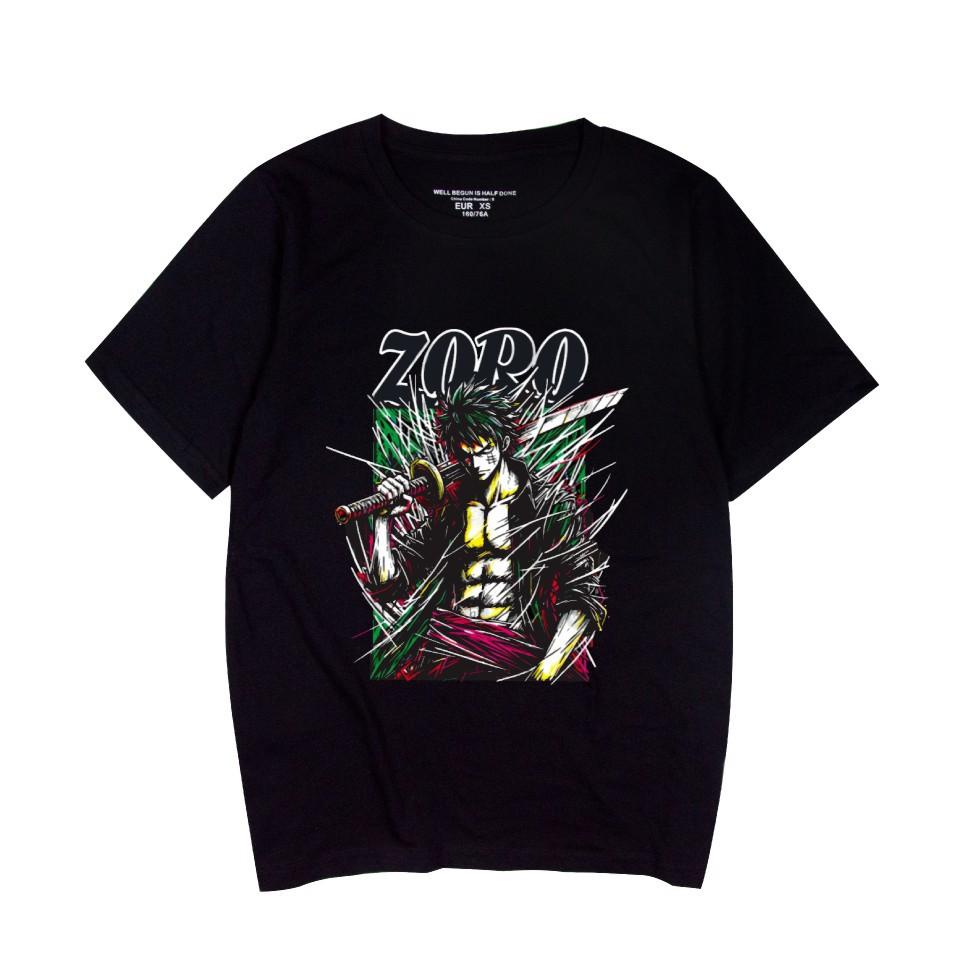 

Fashion ONE PIECE T Shirts for Women Men Summer Clothing Fitness O Neck Man T-shirt Oversized Men s T-shirts Tops XS чёрный