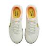 Nike Tiempo Legend 9 Academy TF Anti Slip Wear Resistant Low Top Kids' Soccer Shoes Gray Yellow Kids' Sneakers DA1328-002