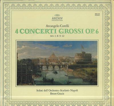 LP Record ETTORE GRACIS SOLISTI DELL ORCHEST  Corelli 4 Concerti Grossi Op6  No 2533124 ARCHIV PRODUKTI 1972 Germany Classical Used