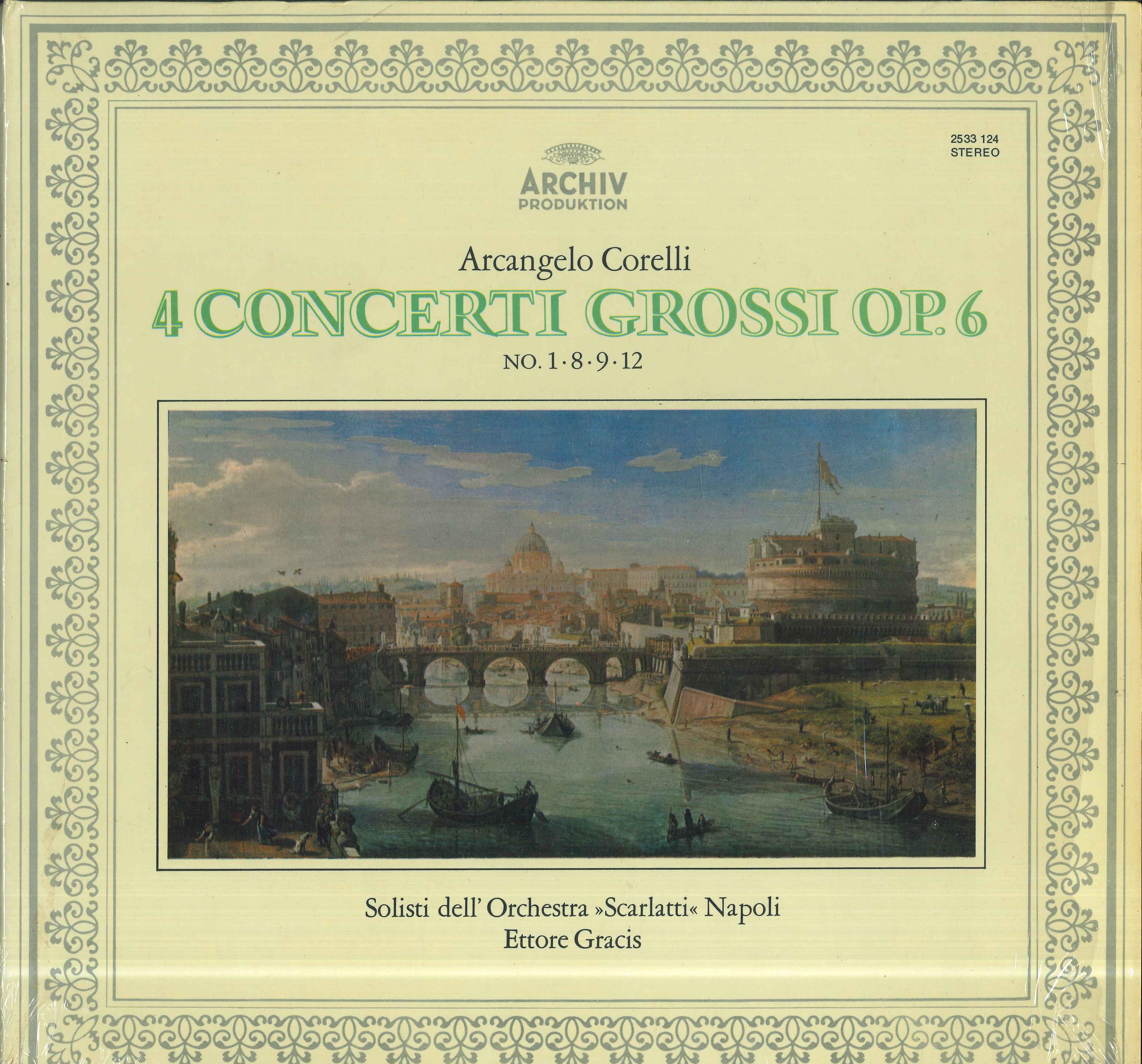 

LP Record ETTORE GRACIS SOLISTI DELL ORCHEST Corelli 4 Concerti Grossi Op6 No 2533124 ARCHIV PRODUKTI 1972 Germany Classical Used