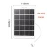5V 2W Solar Power Bank Charger for Outdoor Mobile Phones