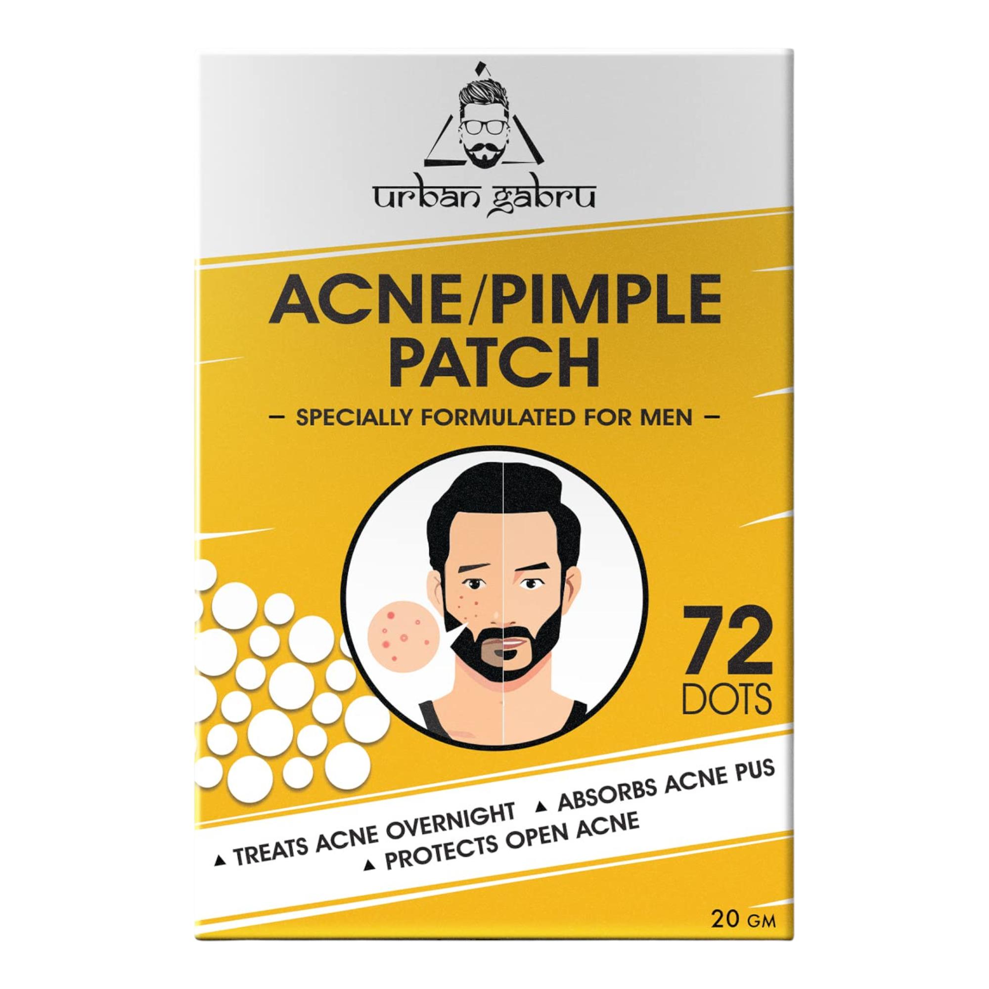 

UrbanGabru Acne Pimple Patch 72 Invisible Facial Stickers Reduces Pimples Overnight for All Skin Types