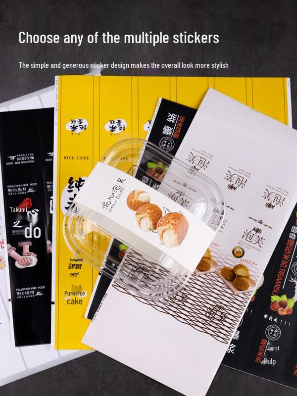 Disposable Mini Cream Puff Boxes