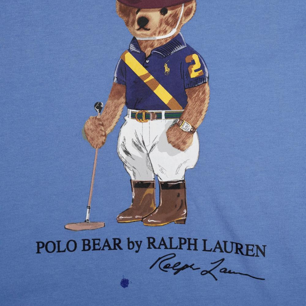 Polo Ralph Lauren Polo Bear Camiseta Clásica de Cuello Redondo Manga Corta Hombre Tops 710803488-004