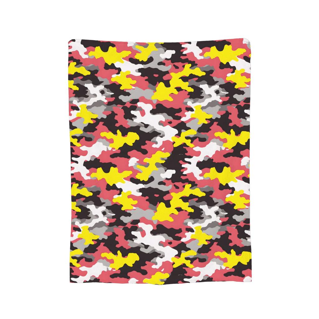 Camo Camouflage Blankets Coral Fleece Plush Summer Multi-function Super Warm Throw Blankets for Bedding Couch Rug Piece