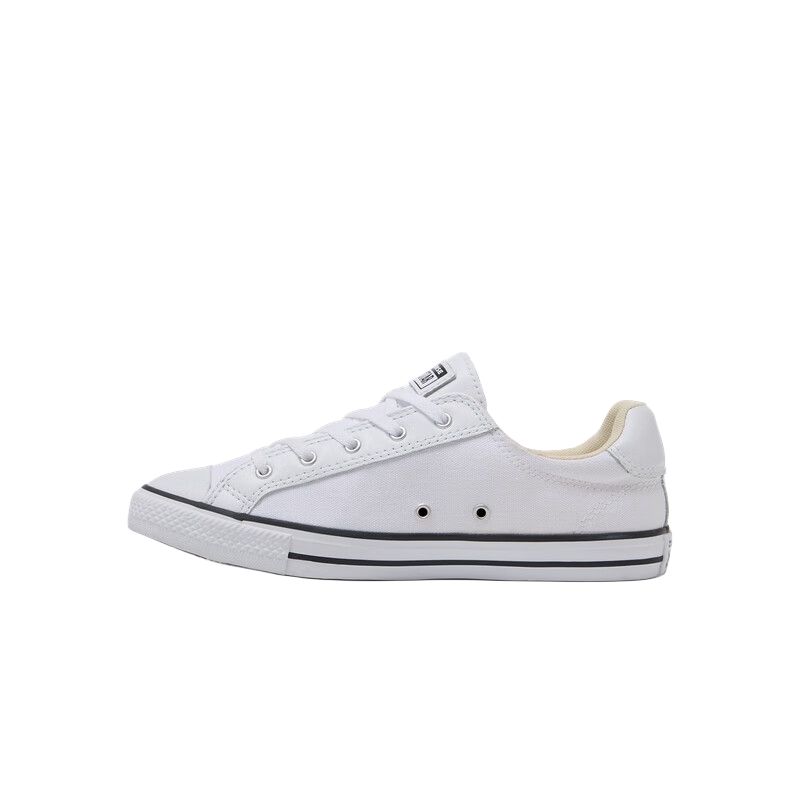 Converse Chuck Taylor All Star Dainty Ox Lucky - White Black Women Sneakers A12951C