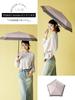 KIZAWA Carbon Fiber UV Light Folding Full Light Heat Level 5 Water Compatible with and Sun and Day 5 Ribs Ultra-Lightweight Parasol, 110g-140g,