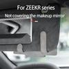 For ZEEKR 001 007 X 7X 2025 2025 Suede eyeglass clip Sun glasses storage box on the sun visor Car interior accessories