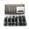 279 Pieces of NBR Sealing Kit Rubber Ring CS 1.5-3.5mm Outer Diameter 3-22mm Water Pipe Air Conditioner Leak Proof Repair Box Oil Drain Plugs 3